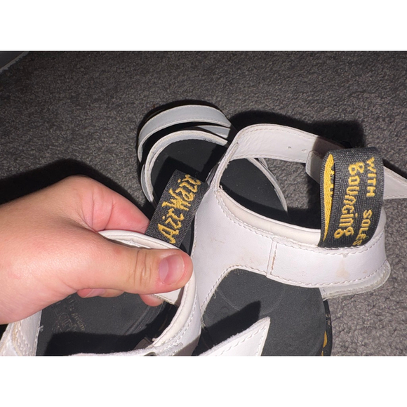 White Doc Marten Sandals - Picture 3 of 3